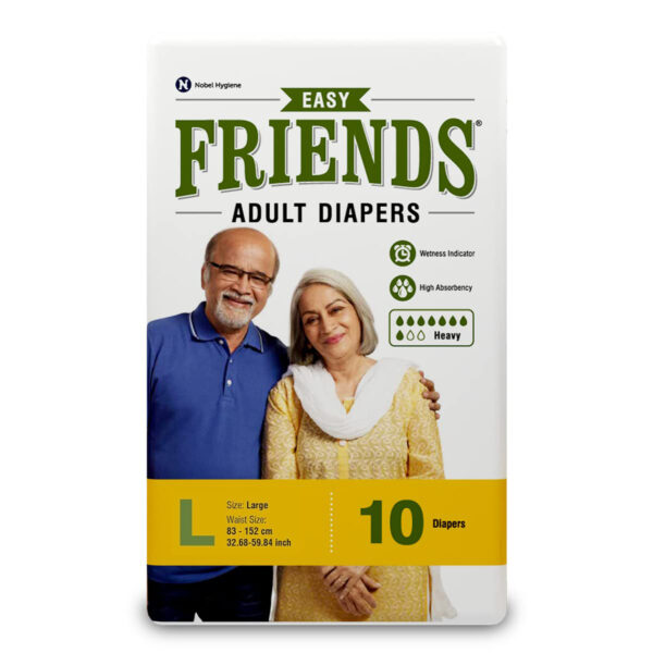 Friends Diaper L  Easy Waist Size 83-152 cm